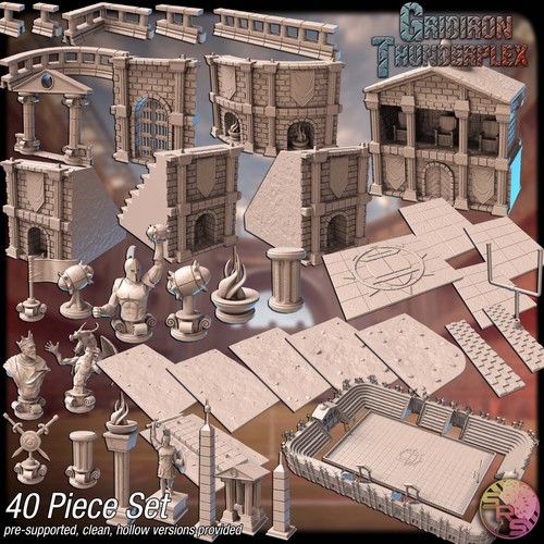 Modular arena terrain set - arena,