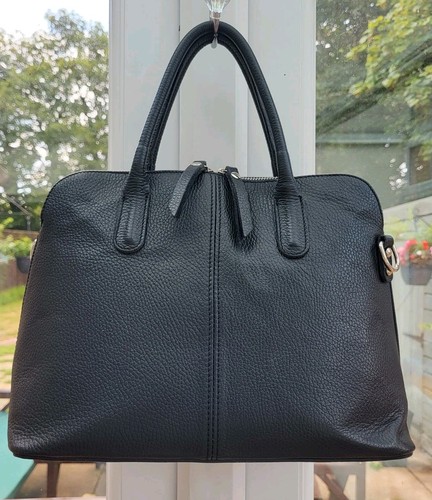 Borse pelle italy black - in,