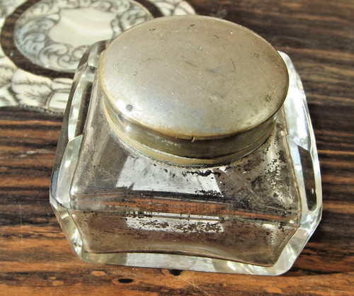 Writing slope box - , inkwell