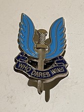 SAS Who Dares Wins Enamel Pin Badge-Military Badges.