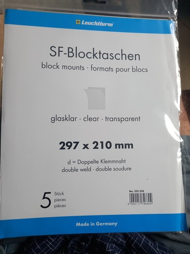 Clear stamp mount - clear, 297x210
