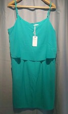 kaliko green chiffon overlay