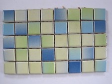 24 x 24 x 6.5 mm square Jasba Caribbean porcelain Mosaic Tiles - 40 pieces 
