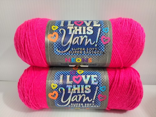Love this yarn neons - neons, pink