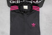 ADIDAS FIREBIRD 80'S VINTAGE TRACKSUIT TOP,JACKET,RETRO,D6,SIZE:LARGE
