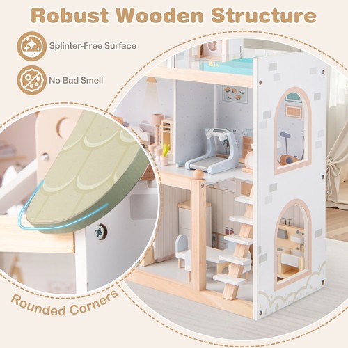 Wood dollhouse kids - kids, diy