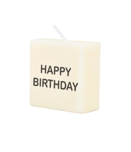 Letter candle happy - letter,