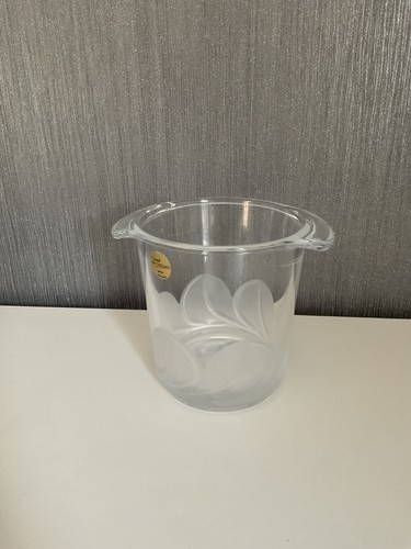 Durand crystal ice bucket - durand,