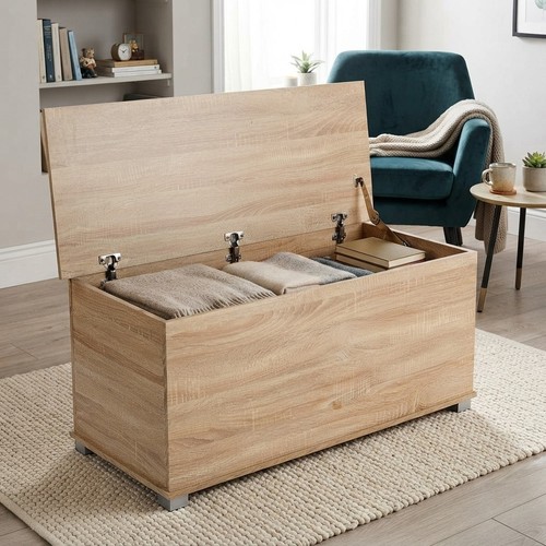 Chic 99cm ottoman storage box - chic,