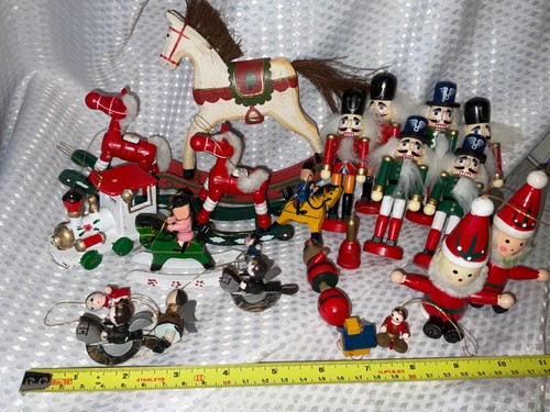 Wooden christmas tree - wooden,