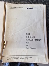 Ribbing Attachment Parts 1  &2