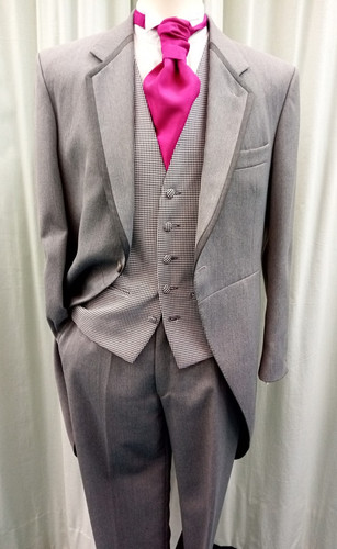 Mens boys ascot grey - &,
