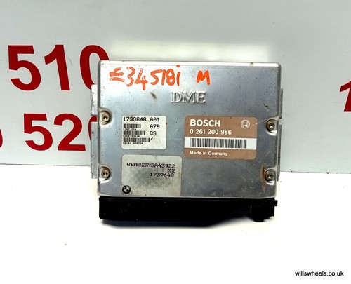 Bmw bosch dme 0261200986 brown - bmw,