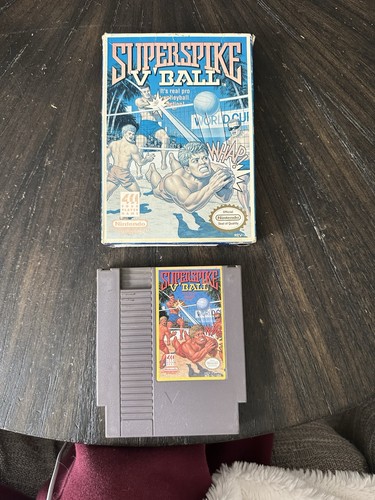 Nintendo nes game superspike - game,
