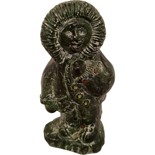 Wolf original inuit figurine - wolf,