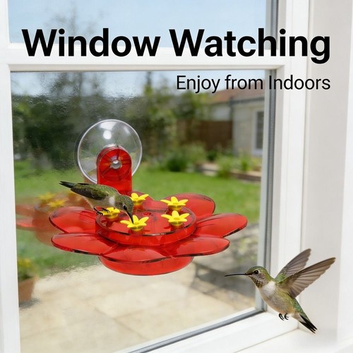 Window bird feeder - window,