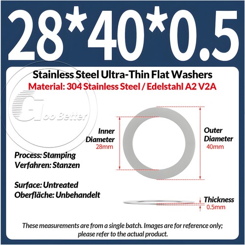 M16 m40 ultra thin - m16-m40, washers