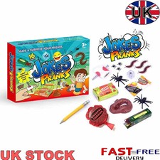 Practical Jokes Game Children Action Prank Game Joke Box 16 Pieces Kids Tricks