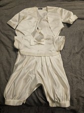Boys christening romper suit - christening,