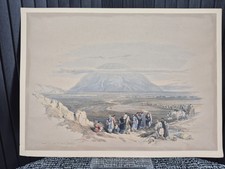 Antique Lithograph Mount Tabor