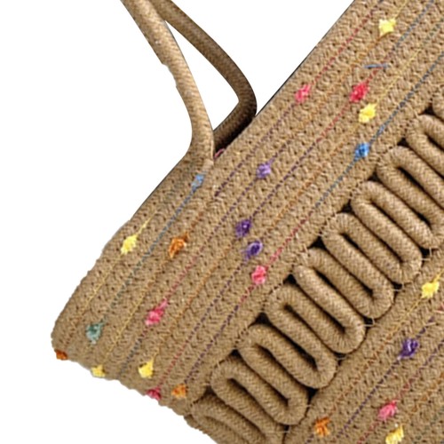 Women summer straw bag - summer, large