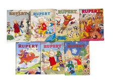 Job Lot Of 7 Rupert Annuals