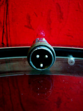 Vintage RARE 1930's Electro Voice 3 pin male Amphenol microphone cable connector