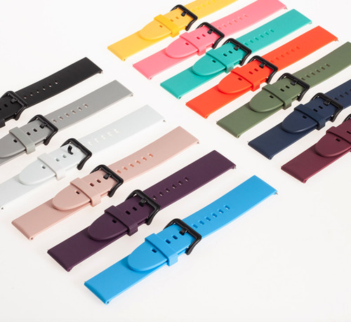 Silicone sport band strap 20mm - silicone,