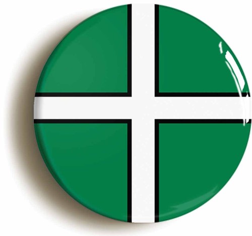 Devon flag badge button - devon, pin