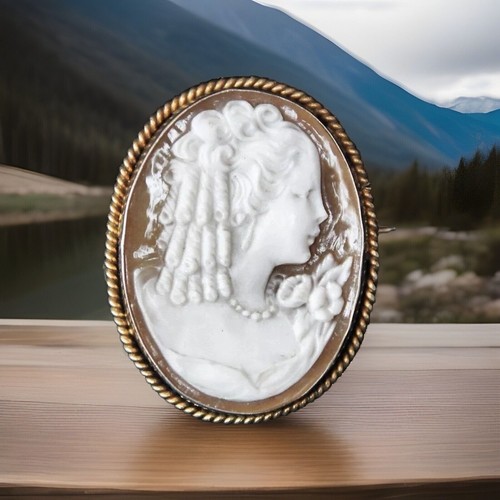 Antique victorian carved - antique, shell