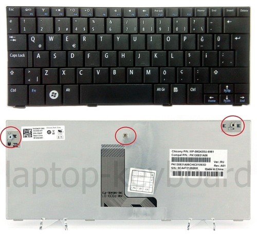 Qwerty turkish keyboard - turkish, dell