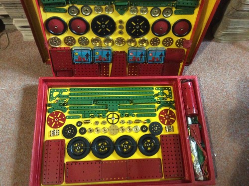 Meccano construction set - meccano, 8