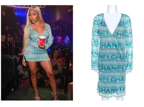 Chanel blue logo beach - chanel,