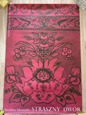 Vintage Polish Opera Poster  “Straszny Dwor“ - Art 72 - Z. Celinski -Large