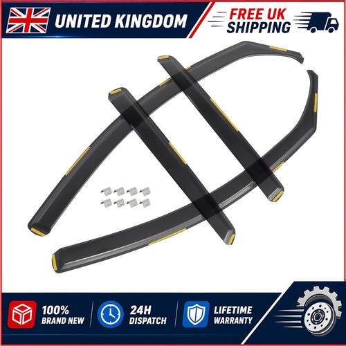 Tinted wind deflectors - tinted,