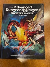 AD&D Monster Manual 1st Ed 4th Printing (Second Cover)