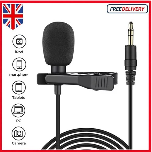 Clip lapel mini lavalier - clip-on,