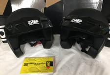 OMP Casco Star Nero Opaco Helmets (Pair M + XXL) - NEW - Bargain - ECER22-05