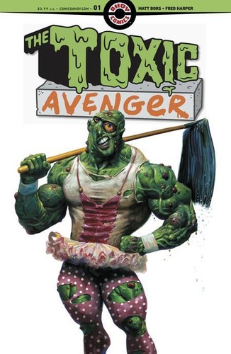 Toxic avenger cvr a - toxic,