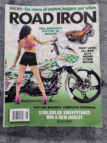 Road iron magazine issue - road,