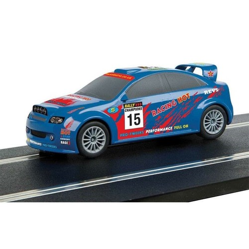 Scalextric start rally - start,