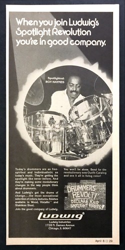 1976 drummer roy haynes photo - drummer,