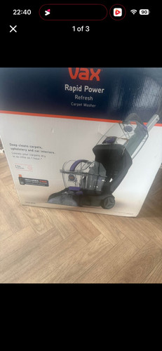 Vax rapid carpet cleaner - vax,