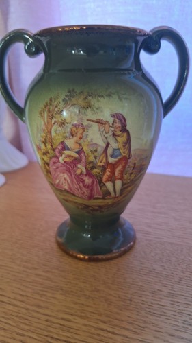 Vintage green gold - vintage, green/
