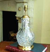 Crystal glass table desk