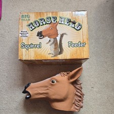Horse Head Squirrel Feeder -