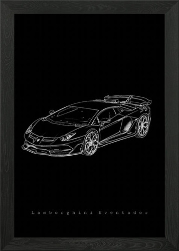 Lamborghini aventador line - aventador, art