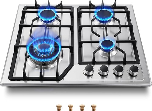 Gas stove top with - stove,