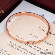 Cartier 18ct Rose Gold Love
