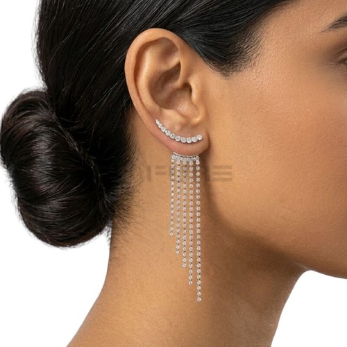 925 sterling silver crystal - silver,